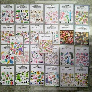 Pipstickers Collection of 46 Packs (FREE GIFTS)